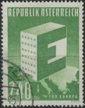 1959, Rakousko, 1059, EUROPA ⊙