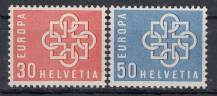 1959, Švýcarsko, 0679/0680, EUROPA, **