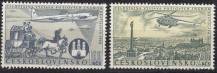 1960, ČSR II, L46/47, Výstava poštovních známek BRATISLAVA 60, **