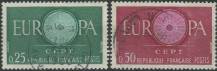1960, Francie, 1318/1319, EUROPA ⊙