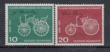 1961, Bundes, 0363/0364, Výročí motorismu, **