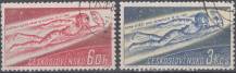 1961, ČSR II, 1177/1178, První člověk ve vesmíru - J. A. Gagarin, ⊙