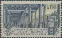 1961, ČSR II, 1209, Světová výstava poštovních známek PRAGA 1962: Kolonáda v Karlových Varech ∗∗