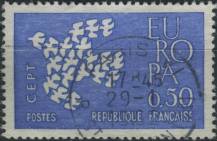 1961, Francie, 1364, EUROPA ⊙