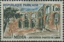 1961, Francie, 1371, Výplatní známka: Regiony - Médéa (Alžír) ∗∗