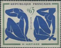 1961, Francie, 1373, Obrazy: Modý akt od H. Matisse ∗