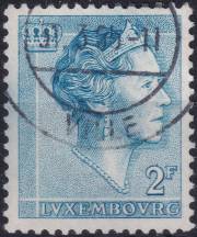 1961, Lucembursko, 0645, Výplatní známka: Velkovévodkyně Šarlota   ⊙ 