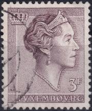 1961, Lucembursko, 0646, Výplatní známka: Velkovévodkyně Šarlota   ⊙ 