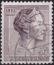 1961, Lucembursko, 0646, Výplatní známka: Velkovévodkyně Šarlota   ⊙ 