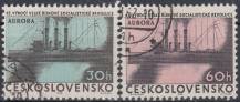 1962, ČSR II, 1274/1275, 45. výročí VŘSR, ⊙