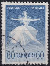 1962, Dánsko, 0403y, Baletní hudební festival, Kodaň ⊙