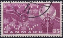1962, Dánsko, 0407y, 150. výročí narození Georga Castensena, zakladatele Tivoli ⊙