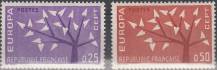 1962, Francie, 1411/1412, EUROPA, **