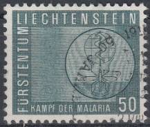 1962, Lichtenštejnsko, 0419, Boj proti malárii, ⊙
