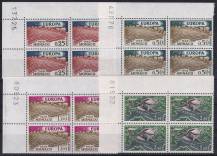1962, Monako, 0695/0698, EUROPA ✶✶ č ⊞ L H