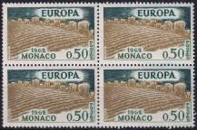 1962, Monako, 0696, EUROPA  ✶✶  ⊞