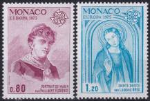 1975, Monako, 1167/1168, EUROPA: Malířství ✶✶