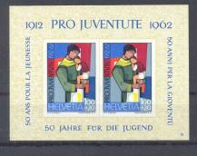 1962, Švýcarsko, A018, PRO JUVENTUTE, **