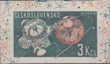 1963, ČSR II, 1308, Člověk a lety do vesmíru ✶✶