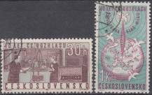 1963, ČSR II, 1311/1312, 40. výročí Čs. rozhlasu, ⊙