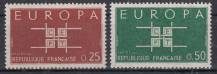 1963, Francie, 1450/1451, EUROPA, **