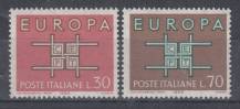 1963, Itálie, 1149/1150 EUROPA, **