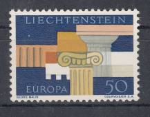 1963, Lichtenstein, 0431, EUROPA, **