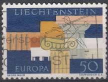1963, Lichtenštejnsko, 0431, EUROPA, ⊙