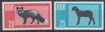 1963, NDR, 0945/0946, Mezinárodní aukce kožešinového zboží, **