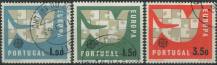 1963, Portugalsko, 0948/0950, EUROPA ⊙
