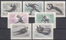 1963, Rakousko, 1136/1142, Zimní olympijské hry, Innsbruck, **