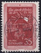 1964, Dánsko, 0420x, 150. výročí královského nařízeník zavedení obecných škol ⊙ 