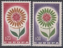 1964, Francie, 1490/1491, EUROPA, **