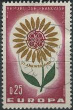 1964, Francie, 1490, EUROPA ⊙