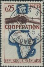 1964, Francie, 1493, Francouzsko-africká spolupráce ⊙
