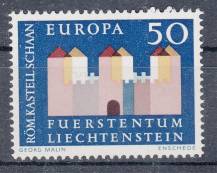 1964, Lichtenstein, 0444, EUROPA, **