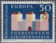 1964, Lichtenštejnsko, 0444, EUROPA ⊙