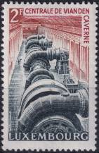 1964, Lucembursko, 0693, Uvedení do provozu vodního díla Vianden: Podzemní strojní hala  ✶✶