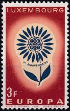 1964, Lucembursko, 0697, EUROPA  ✶✶