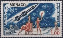 1964, Monako, 0772, Mezinárodní výstava poštovních známek PHILATEC, Paříž  ✶✶