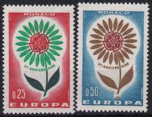 1964, Monako, 0782/0783, EUROPA ✶✶