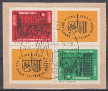 1964, NDR, 1012/1013, Lipské jarní trhy, Lipsko, pamětní ⊙