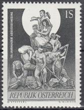 1964, Rakousko, 1172, 100 let dělnického hnutí, **