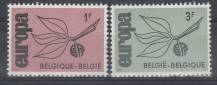 1965, Belgie, 1399/1401, EUROPA, **