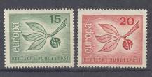1965, Bundes, 483/484, EUROPA, **