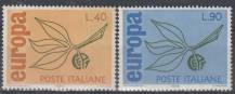 1965, Itálie, 1186/1187, EUROPA, **