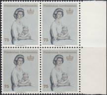 1965, Lichtenštejnsko, 0459, Kněžna Gina ∗∗ 4blok