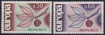 1965, Monako, 0810/0811, EUROPA ✶✶