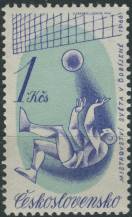 1966, ČSR II, 1503, Sportovní události: Hráč odbíjené ∗∗