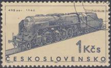 1966, ČSR II, 1512, Lokomotivy: Parní lokomotiva z r. 1946, ⊙